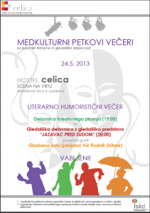 Medkulturni petkovi večeri 24.5.2013